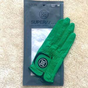 Gfore Green Leather Golf Glove